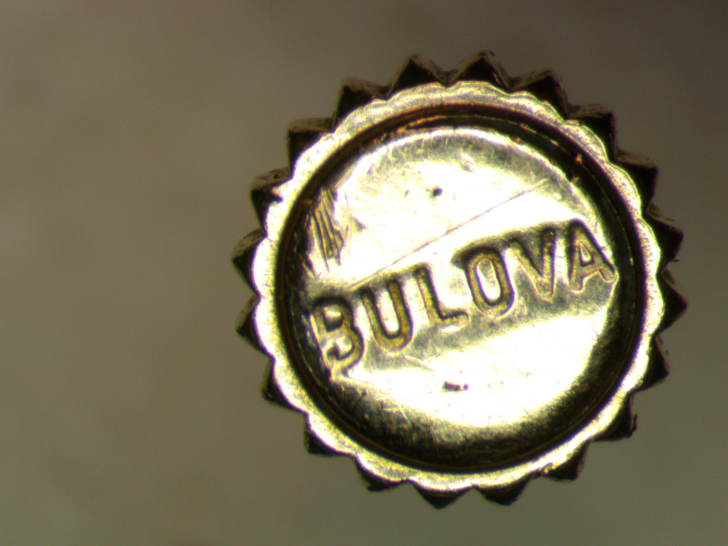 Bulova 11AF 0401 Winding Stem with Bulova crown