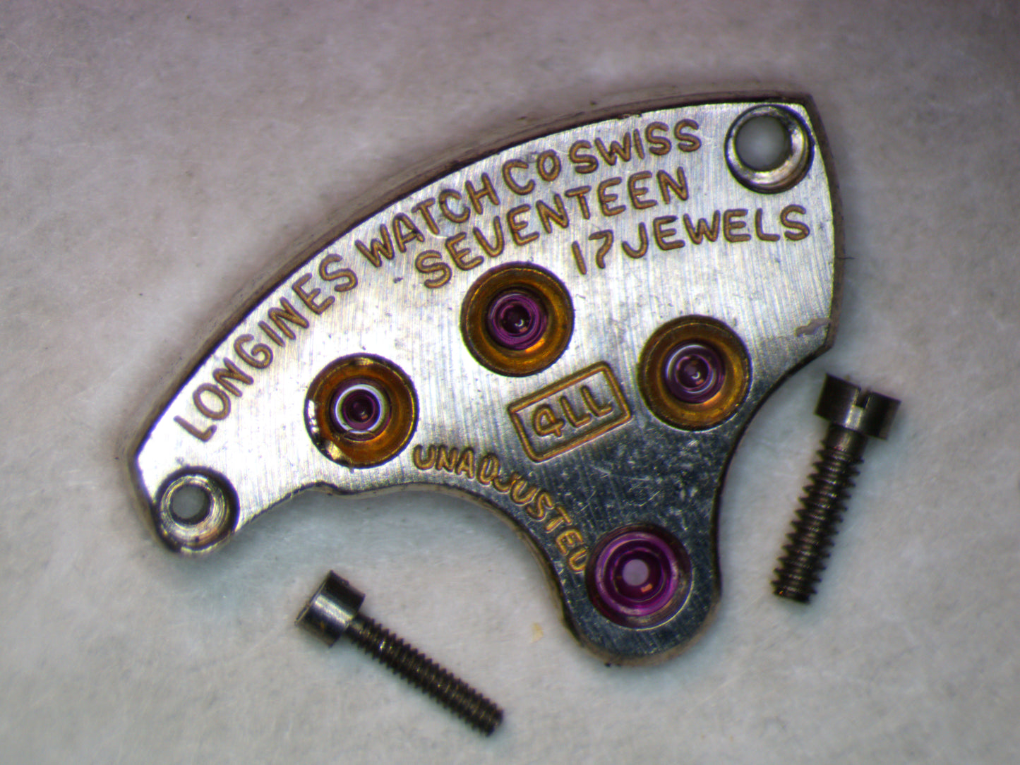 Longines 4LL 0110 Train Wheel Bridge w/screws