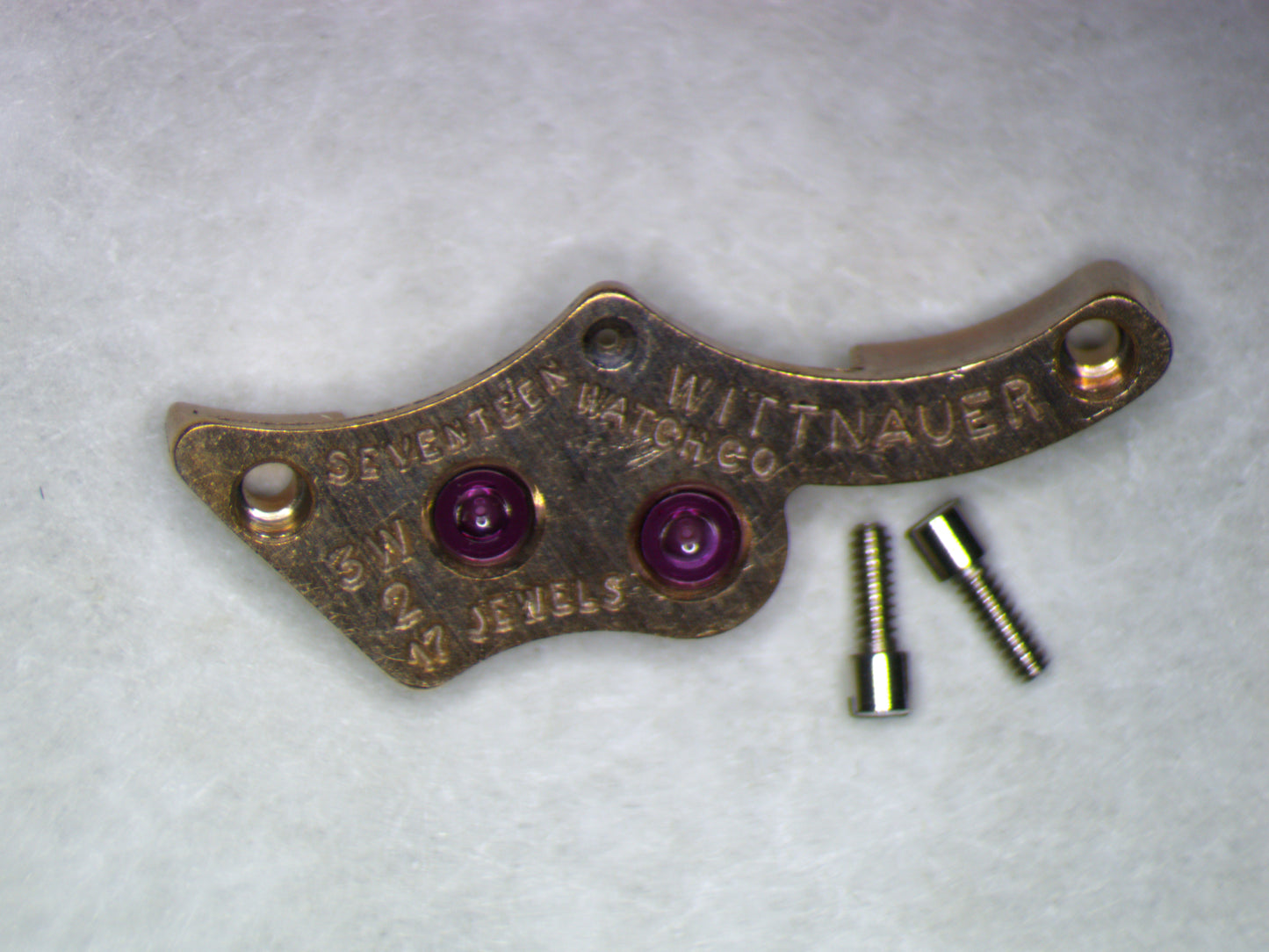 Wittnauer 3W2 0110 Train Wheel Bridge w/screws