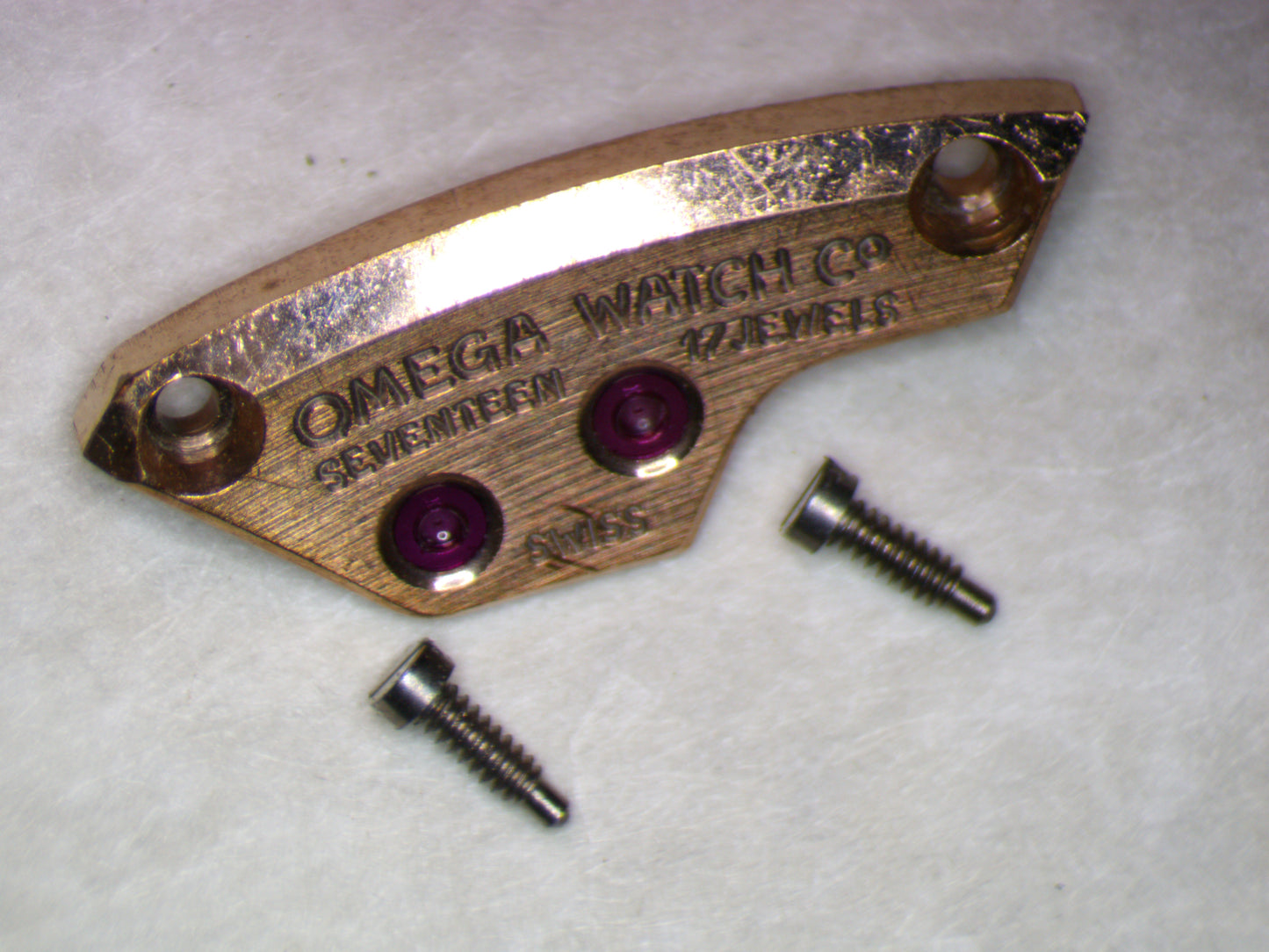 Omega 484 1003 Train wheel bridge w/screws