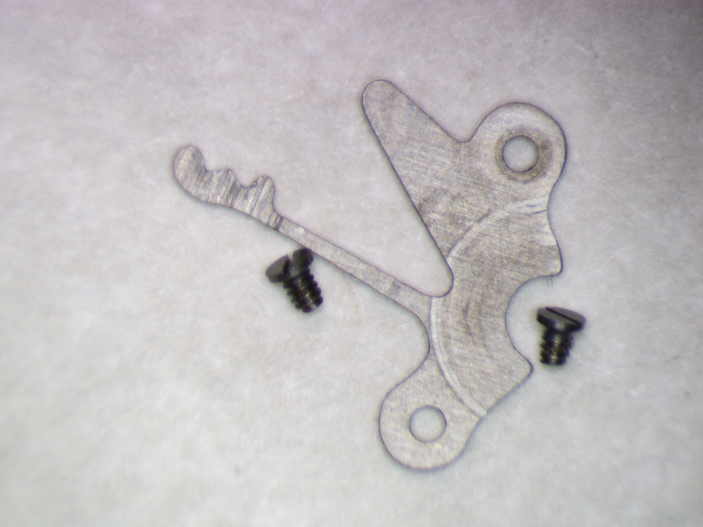 Longines 12.68Z 0445 Setting lever spring w/screws