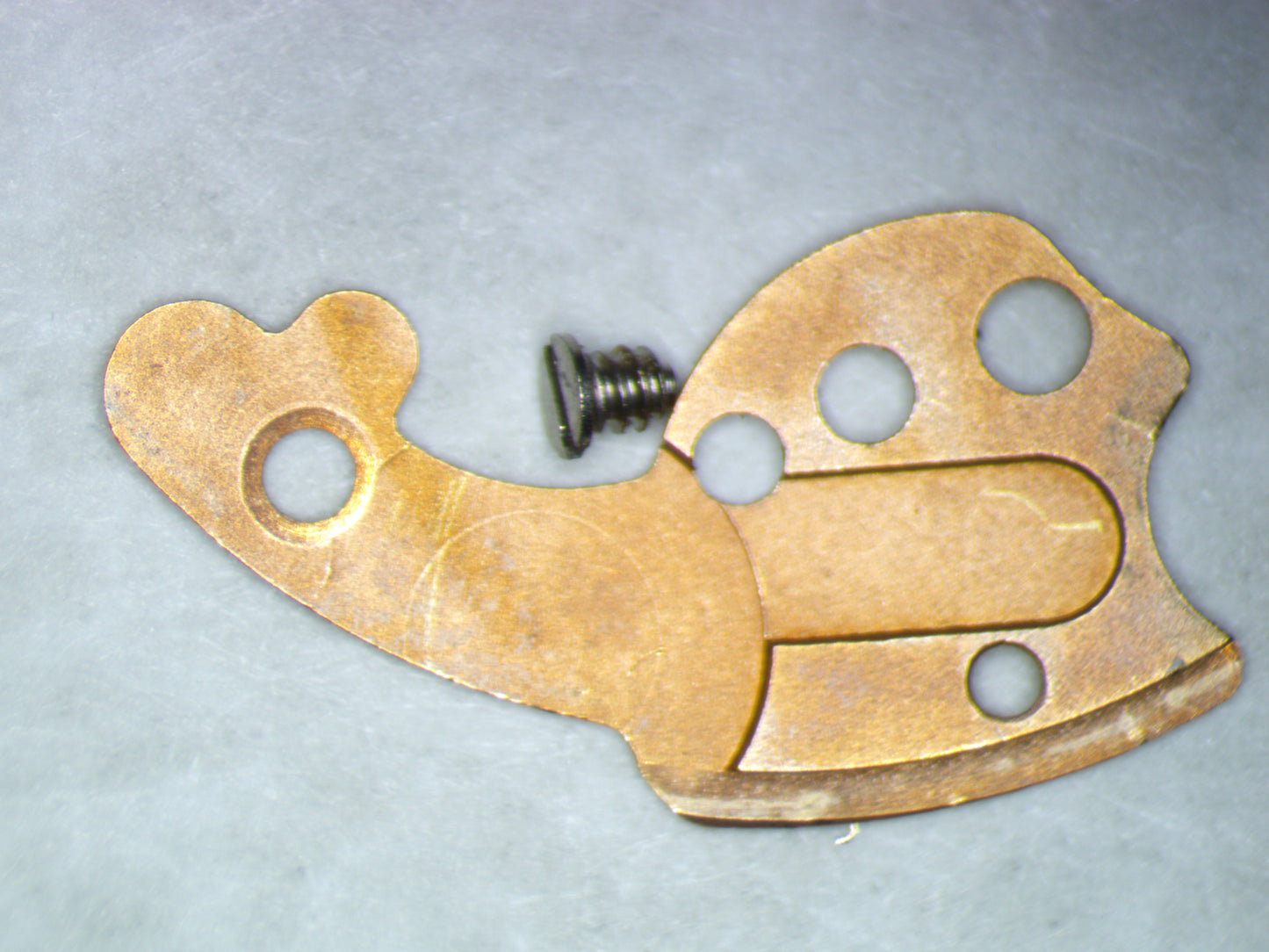 Omega 1481 1554 Date indicator guard w/screw