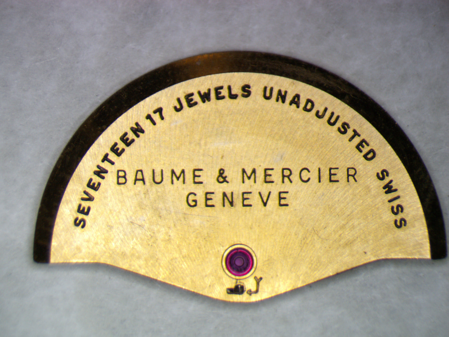 Felsa 1560 1143 Baume & Mercier Oscillating weight