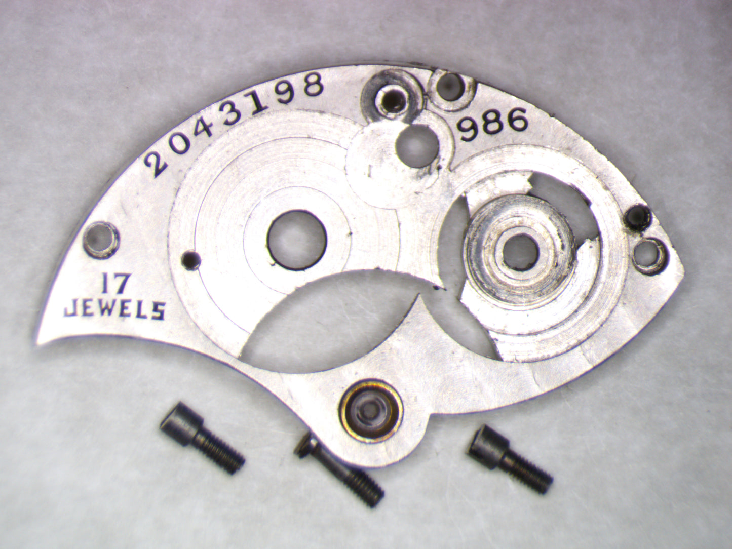 Hamilton 986 0105 Barrel Bridge w/screws