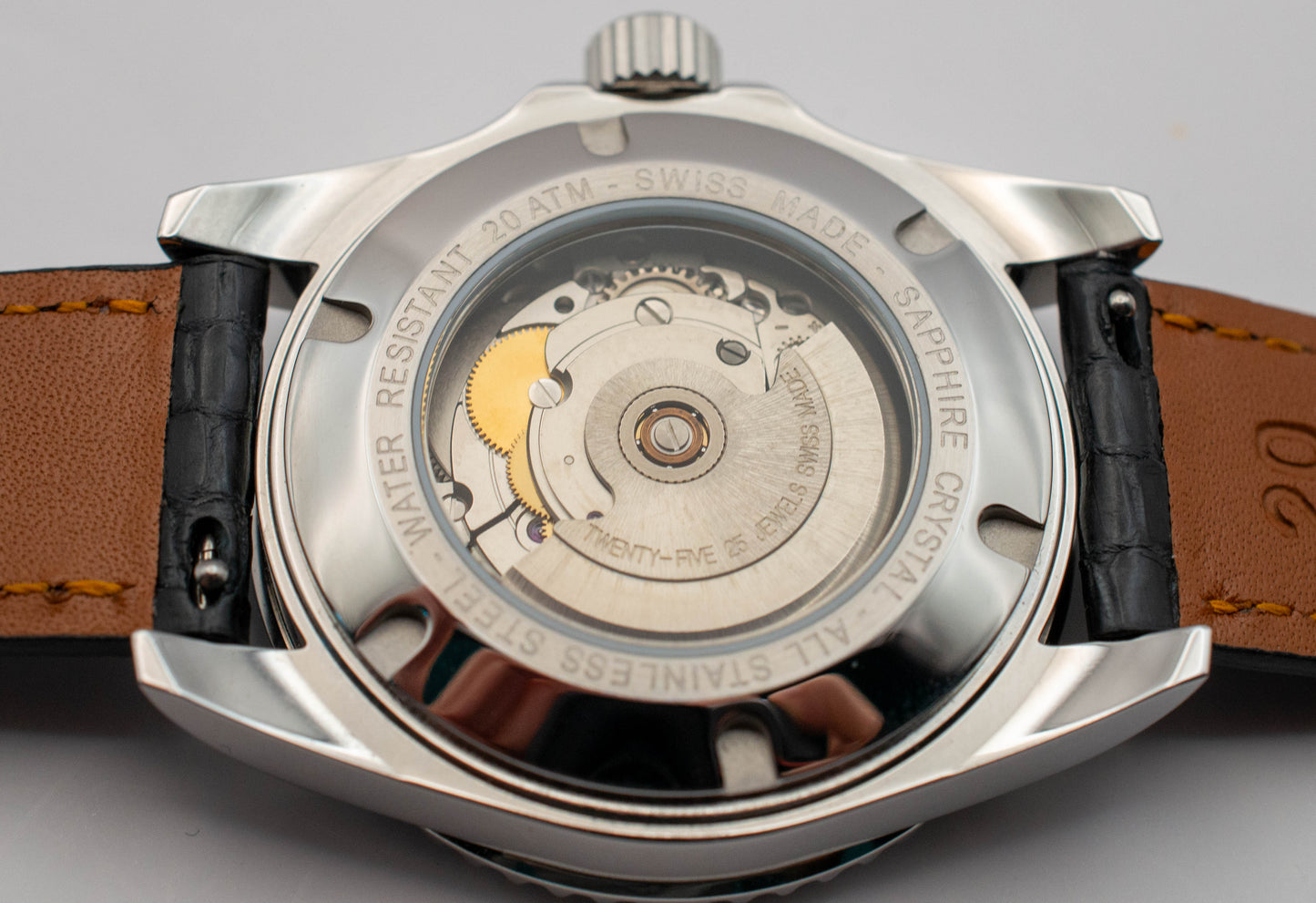 Custom Swiss Green Diving Watch ETA 2824-2 20 ATM - Brand New