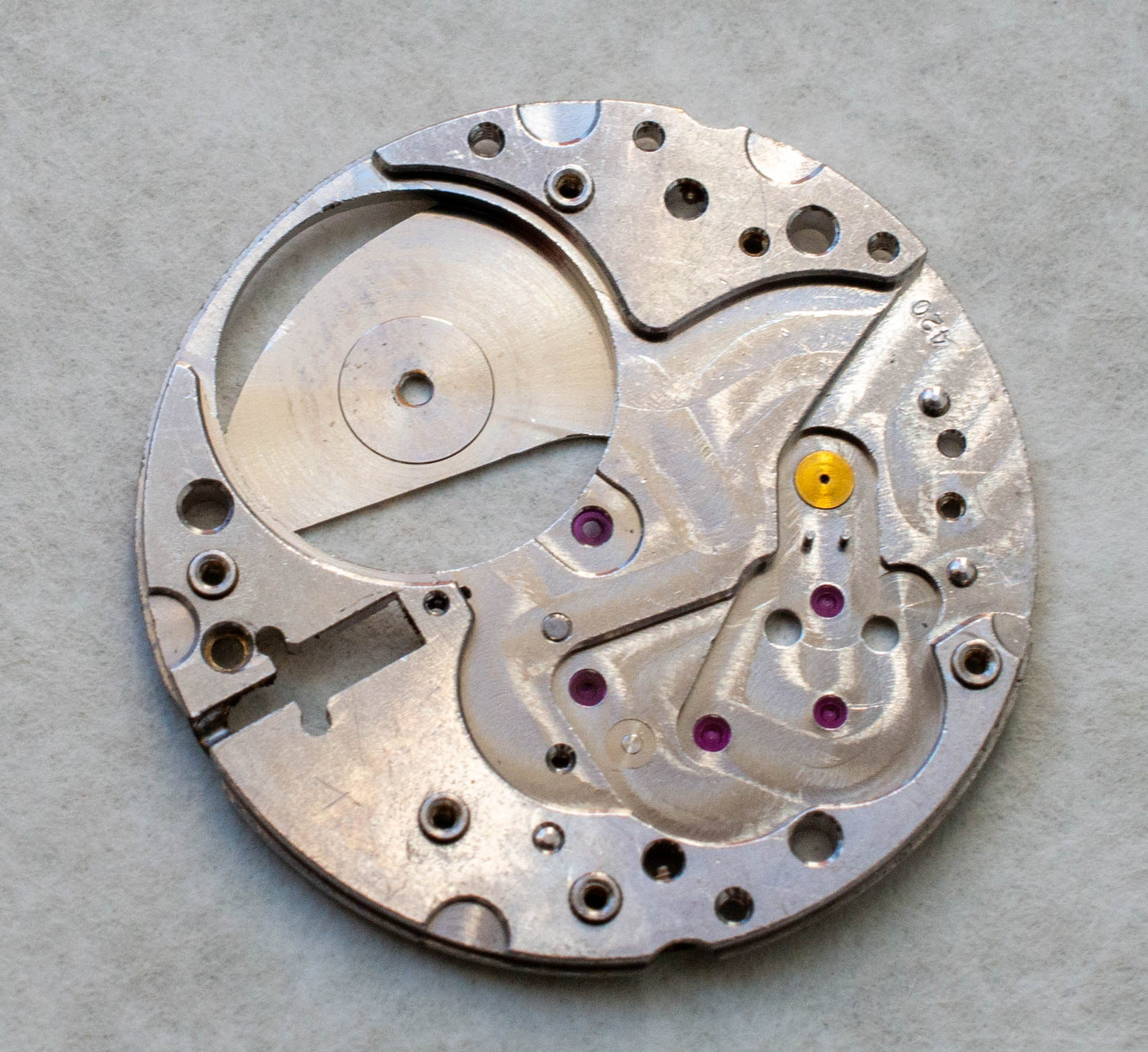 Longines 428 0100 Main Plate