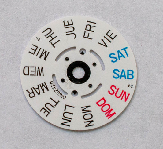 Seiko NH36/36A 0160242 Day star with dial disk