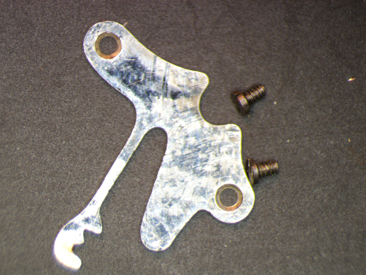 Longines 10L 0445 Setting lever spring w/screws