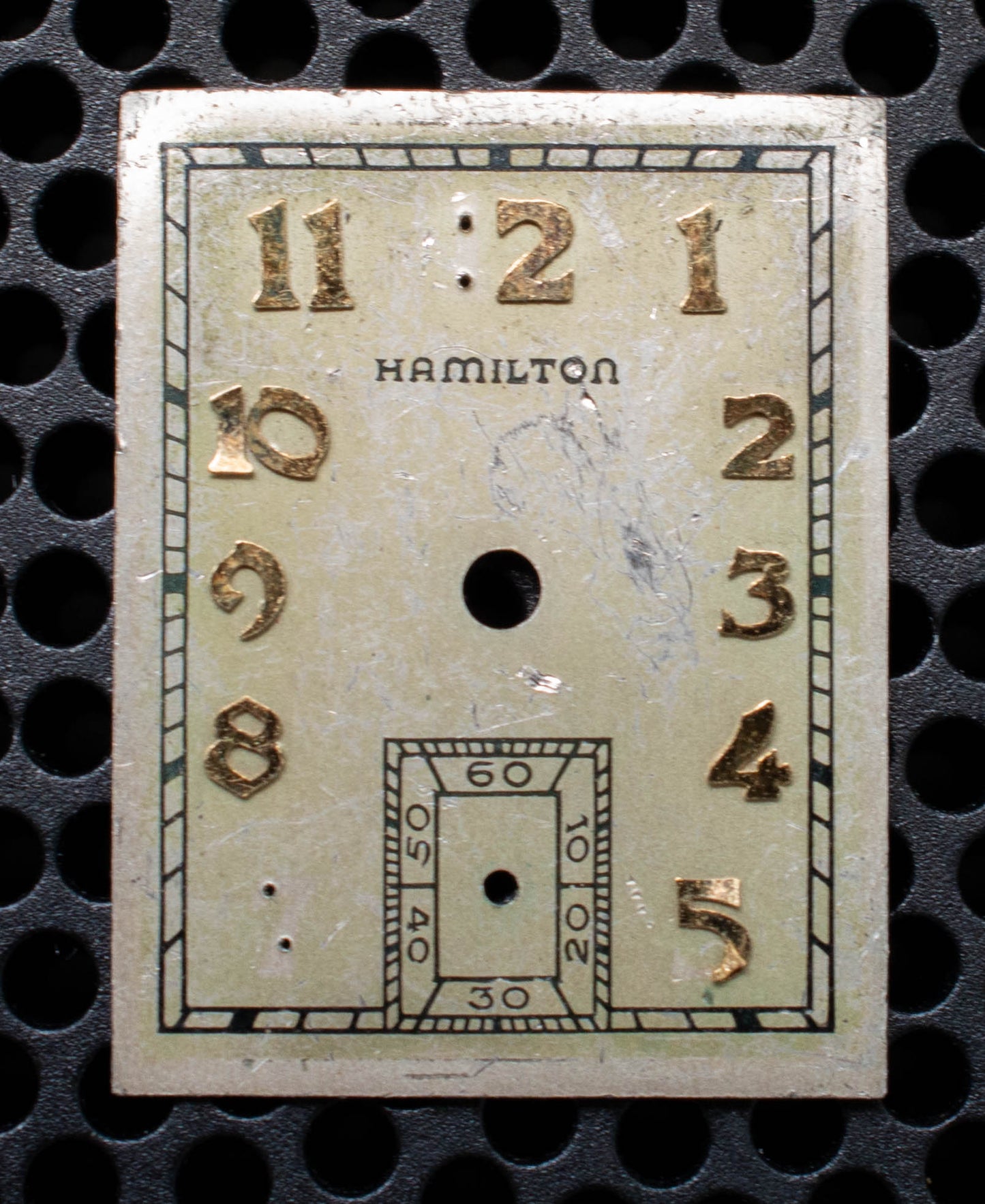 Hamilton 982 Dial 24.2x18.4mm