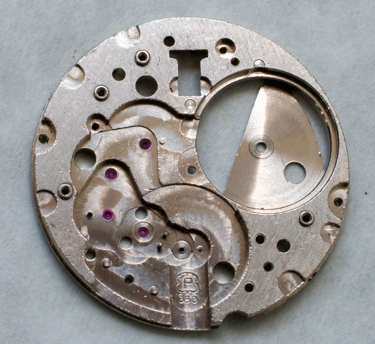 Zodiac 55 Peseux 330 0100 Main Plate