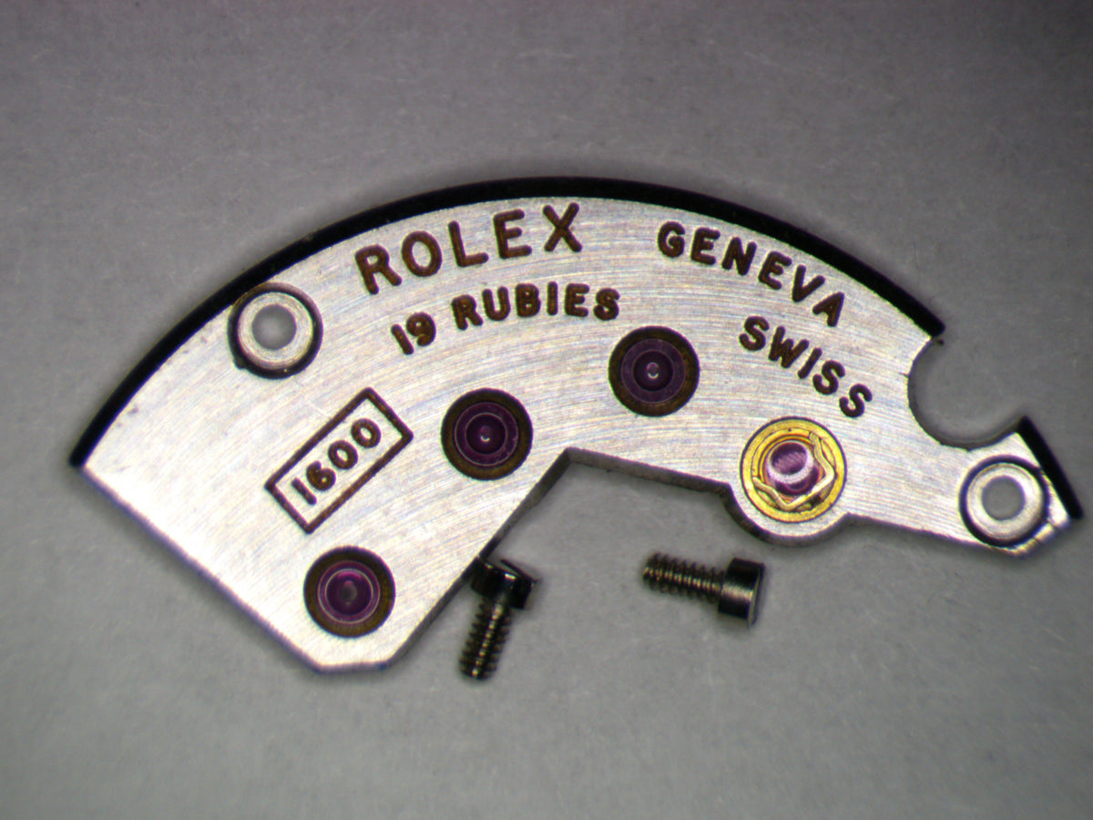 Rolex 1600 1802 Train Wheel Bridge w/screws