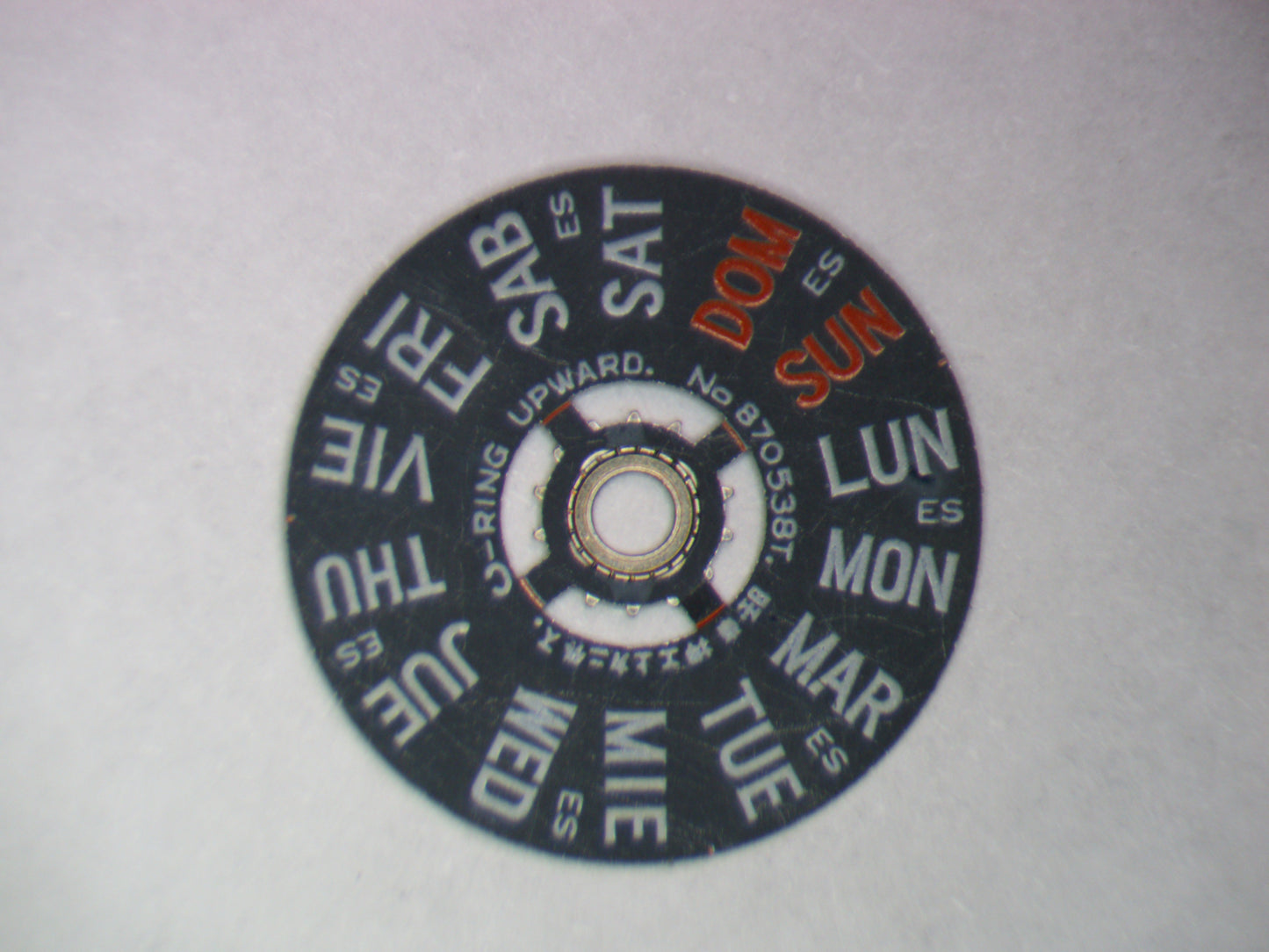 Seiko 6139B 870538 Day star with dial disk ES