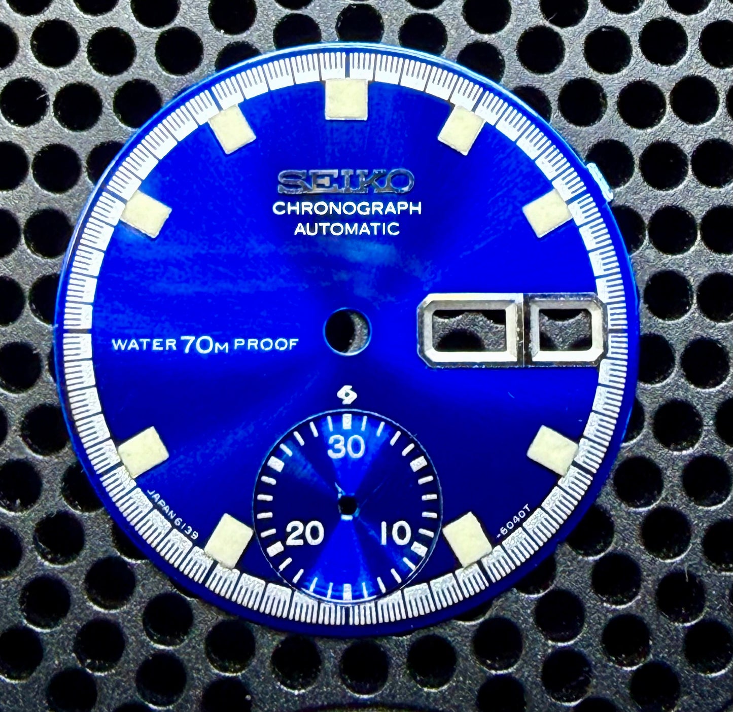 Seiko 6139A Blue Dial 27.6mm, MINT!