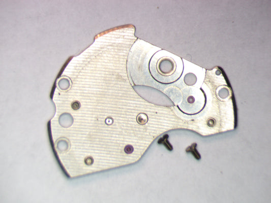 Seiko 6309A 112601 Barrel and train wheel bridge w/screws
