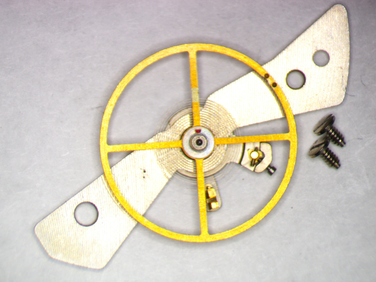 Seiko 6139A/B 310611 Balance Complete w/cock w/screws