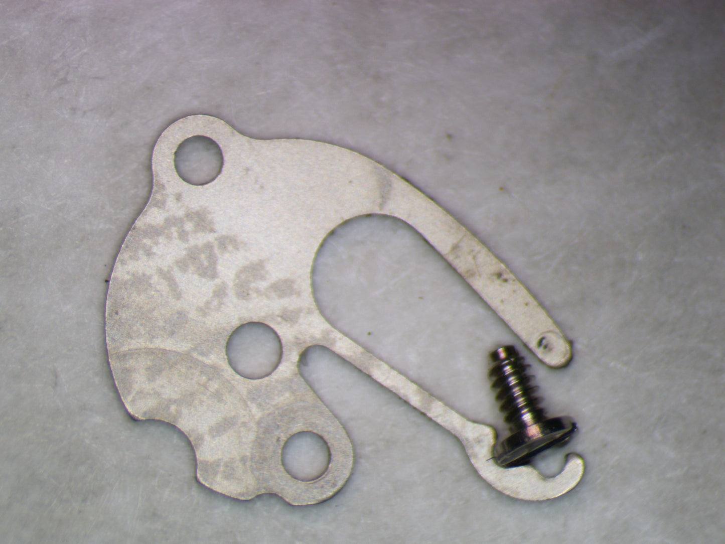 Omega 1100 1110 Setting lever spring w/screw