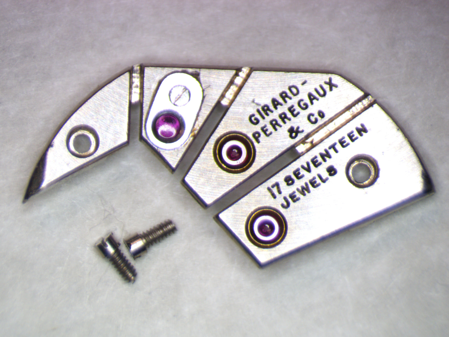 Girard-Perregaux 86 0110 Train Wheel Bridge w/screws