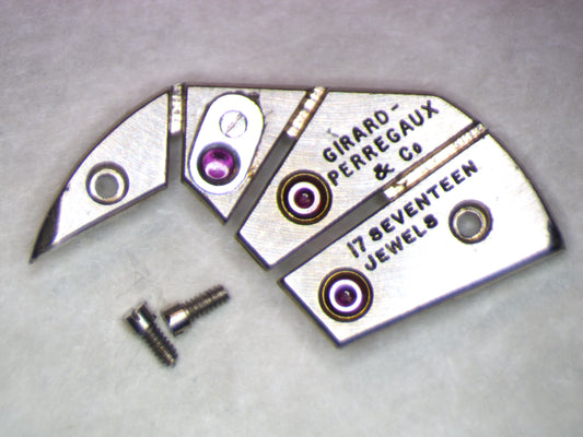Girard-Perregaux 86 0110 Train Wheel Bridge w/screws
