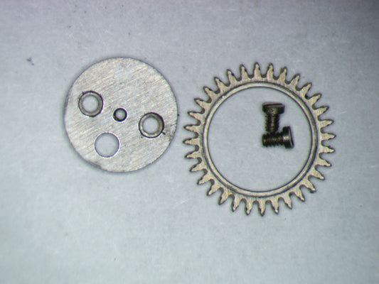 Landeron 48 0420 Crown wheel with core w/screws