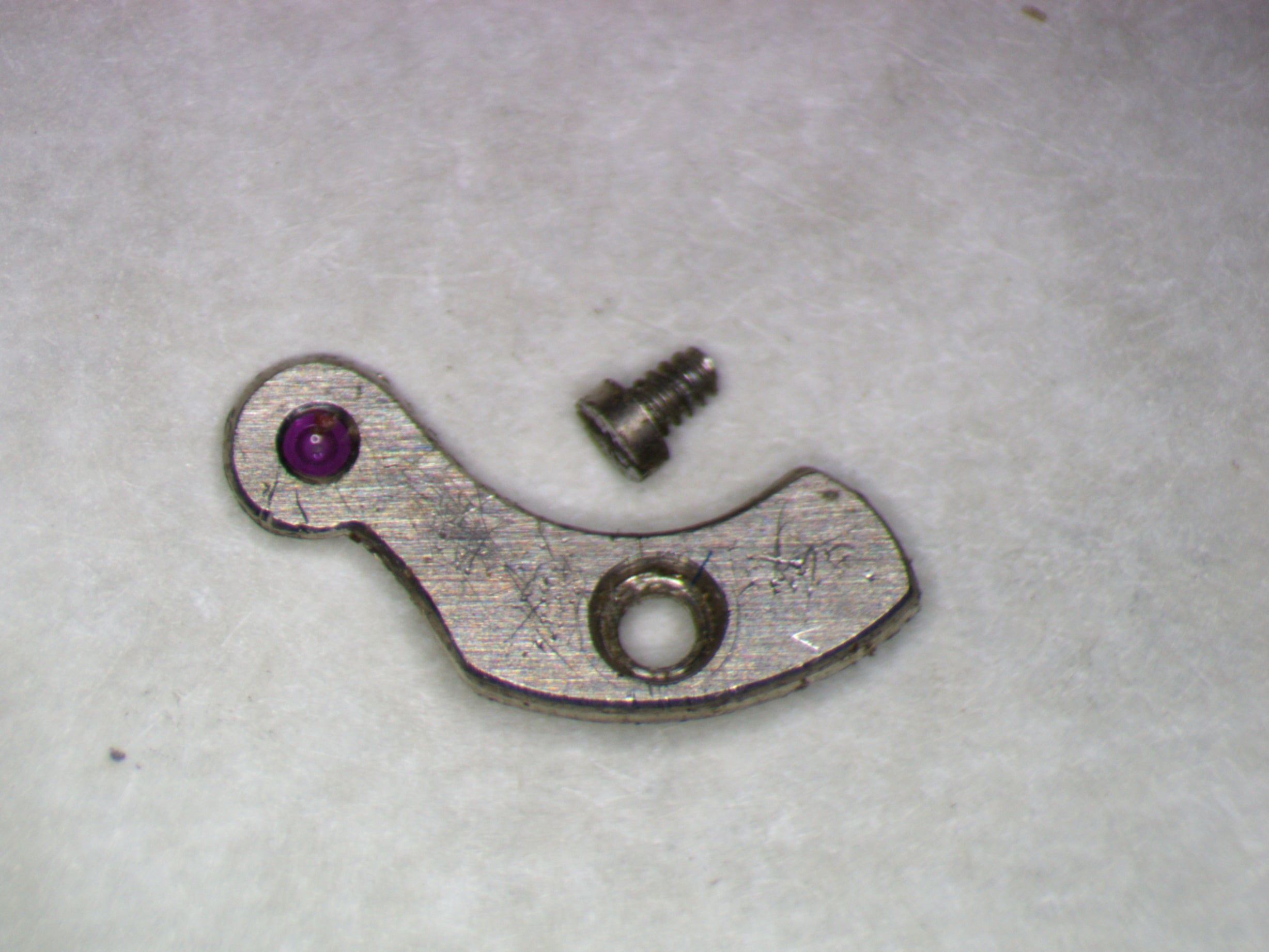 0125 Landeron 51 0125 Pallet Bridge/Cock w/screw – Tick Tock Curious