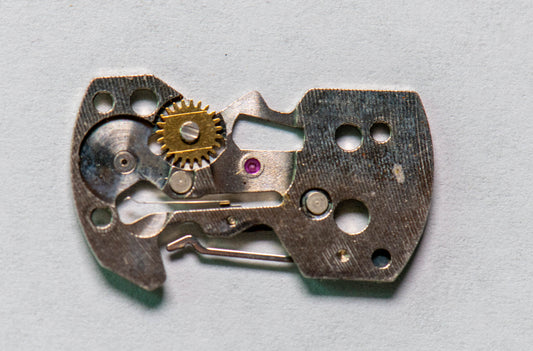 Seiko 6139A 190610 Chronograph bridge w/interm. min. wheel w/screws