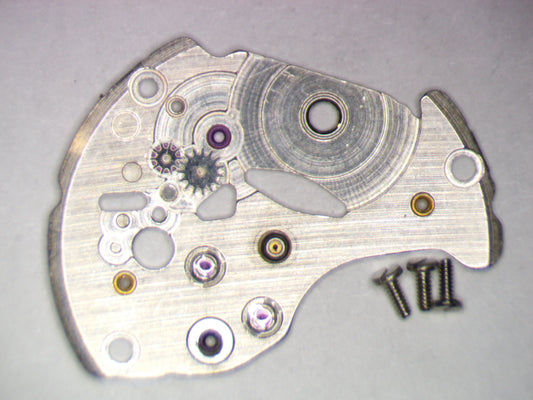 Seiko NH36A 114183 Barrel and train wheel bridge w/screws