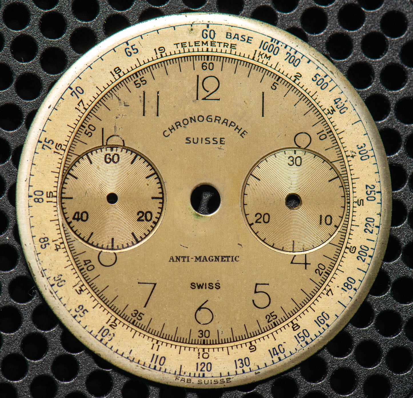 Landeron 51 Chronographe Swiss Dial 32.3mm