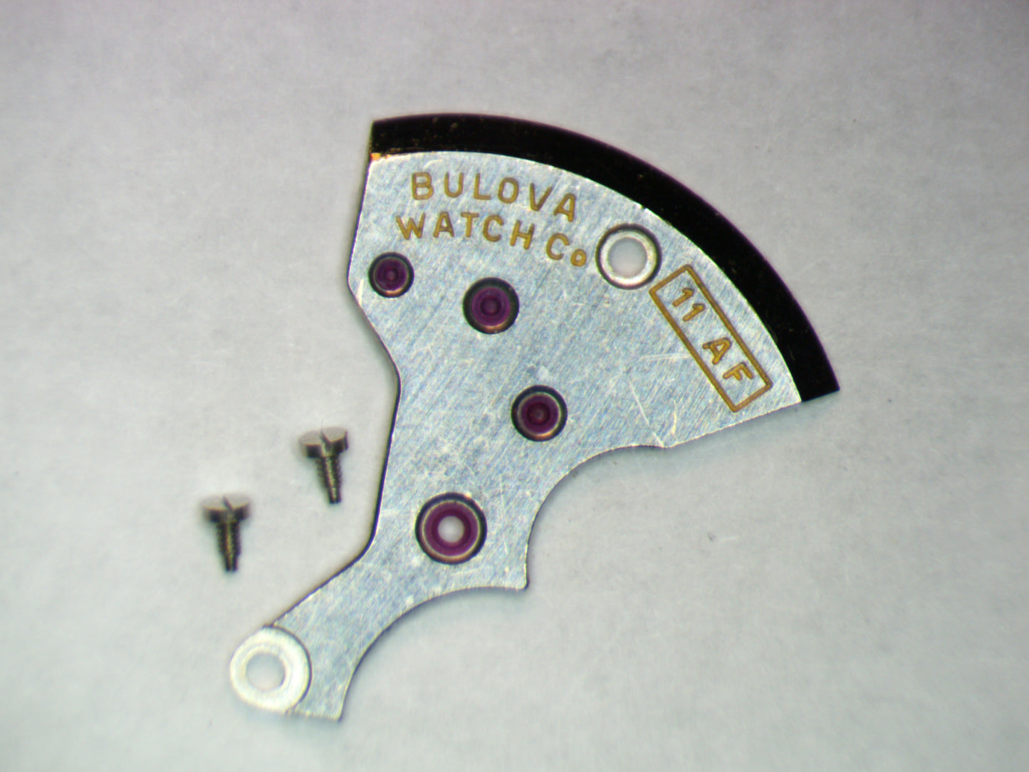Bulova 11AF 0110 Train Wheel Bridge w/screws