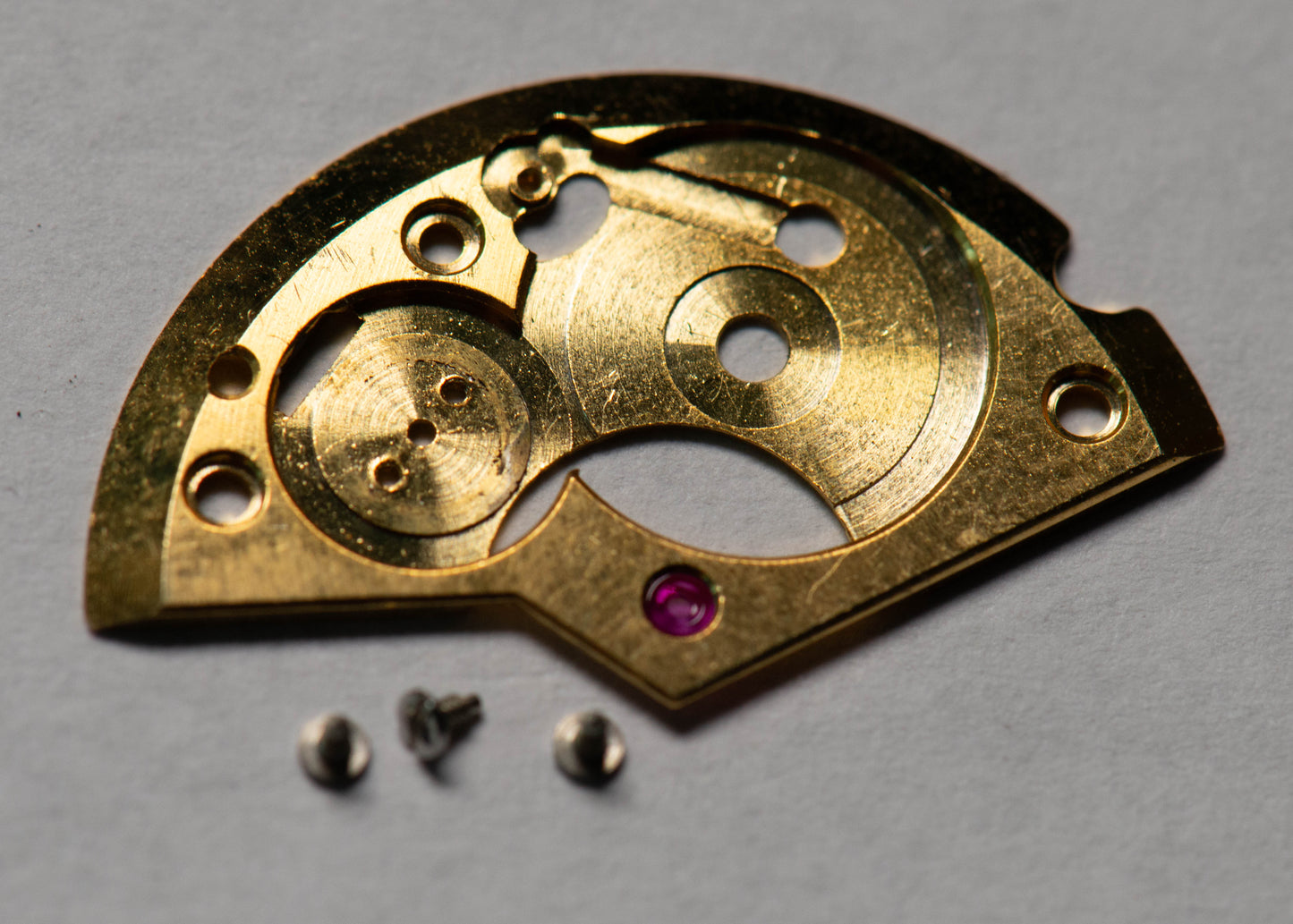 Jules Jurgensen PESEUX 330 0105 Barrel Bridge w/screws