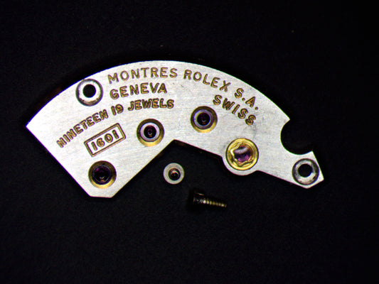 Rolex Cellini 1601 1886 Train Wheel Bridge 19j w/screws