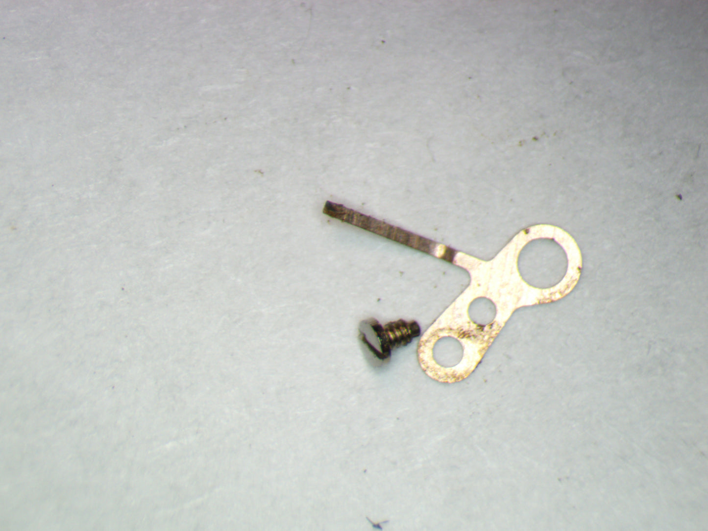Omega 1012 1255 Friction spring sweep second w/screw