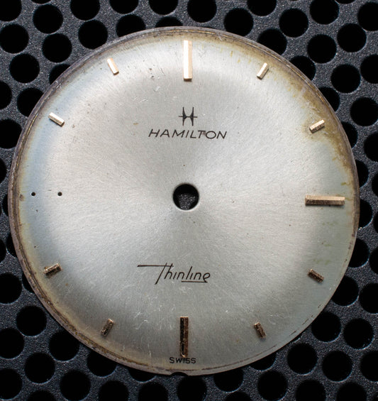 Hamilton 687 Dial 28.2mm, marker 9 missing
