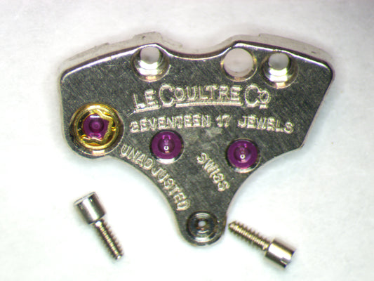 LeCoultre 807 0110 Train Wheel Bridge w/screws