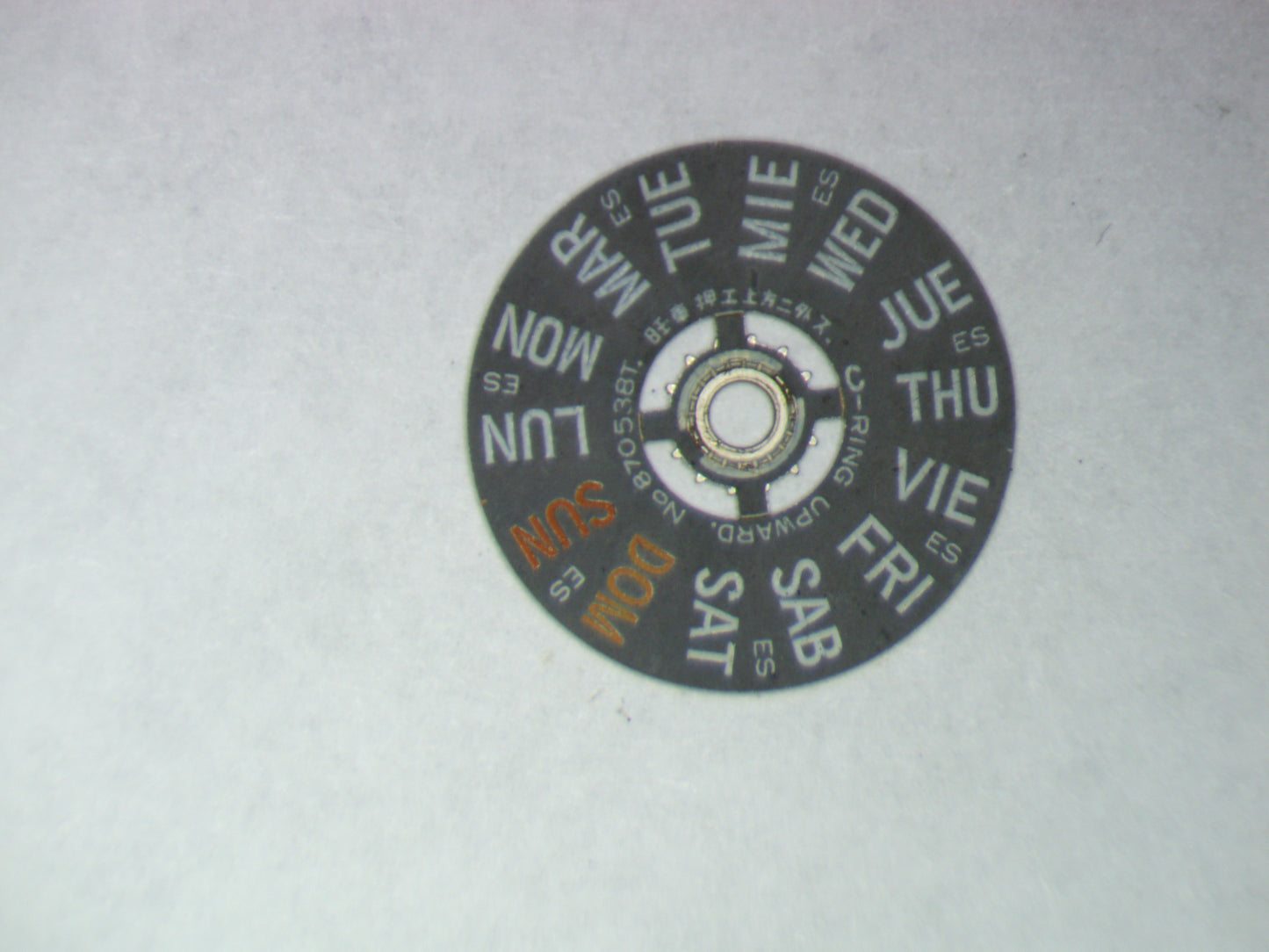 Seiko 6139B 870529 Day star with dial disk