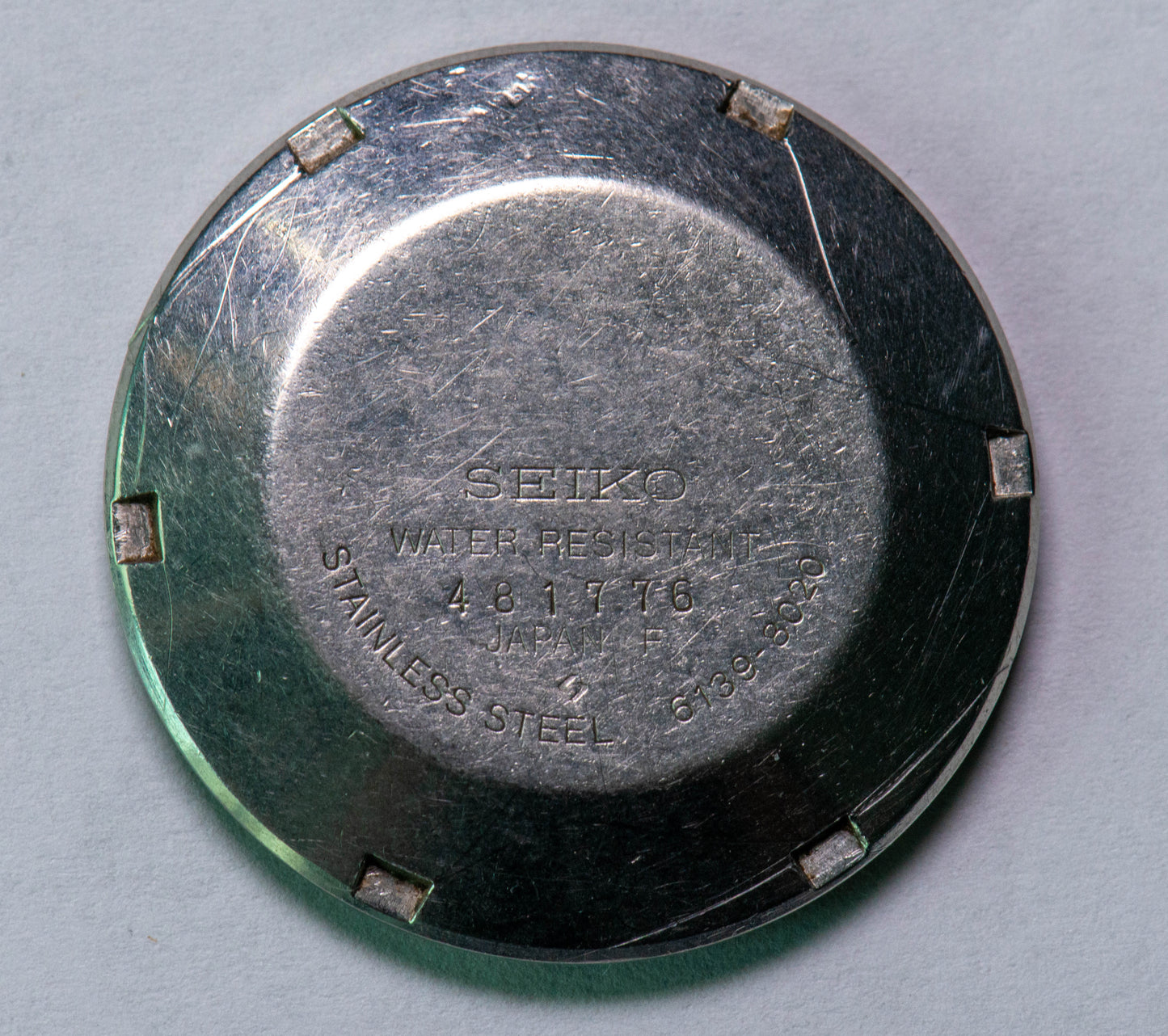 Seiko 6139B 8020 Watch Case Back