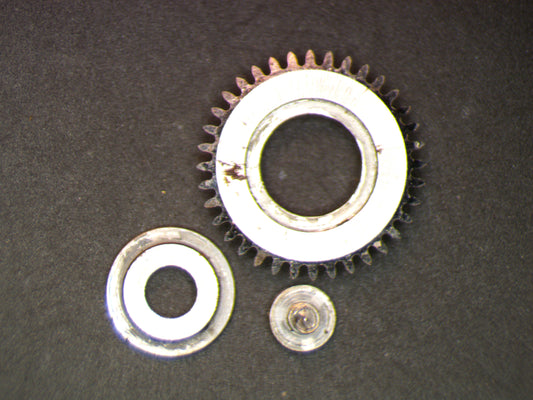 Longines 10L 0420 Crown wheel w/insert w/screw