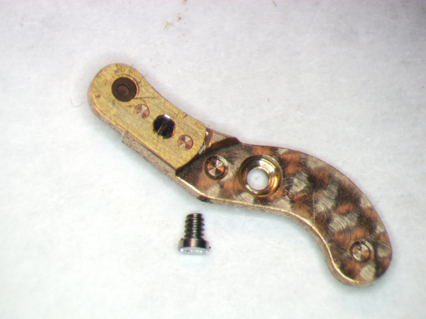 Hamilton 666 Buren 1000 0126 Center Wheel Cock/Bridge w/screw