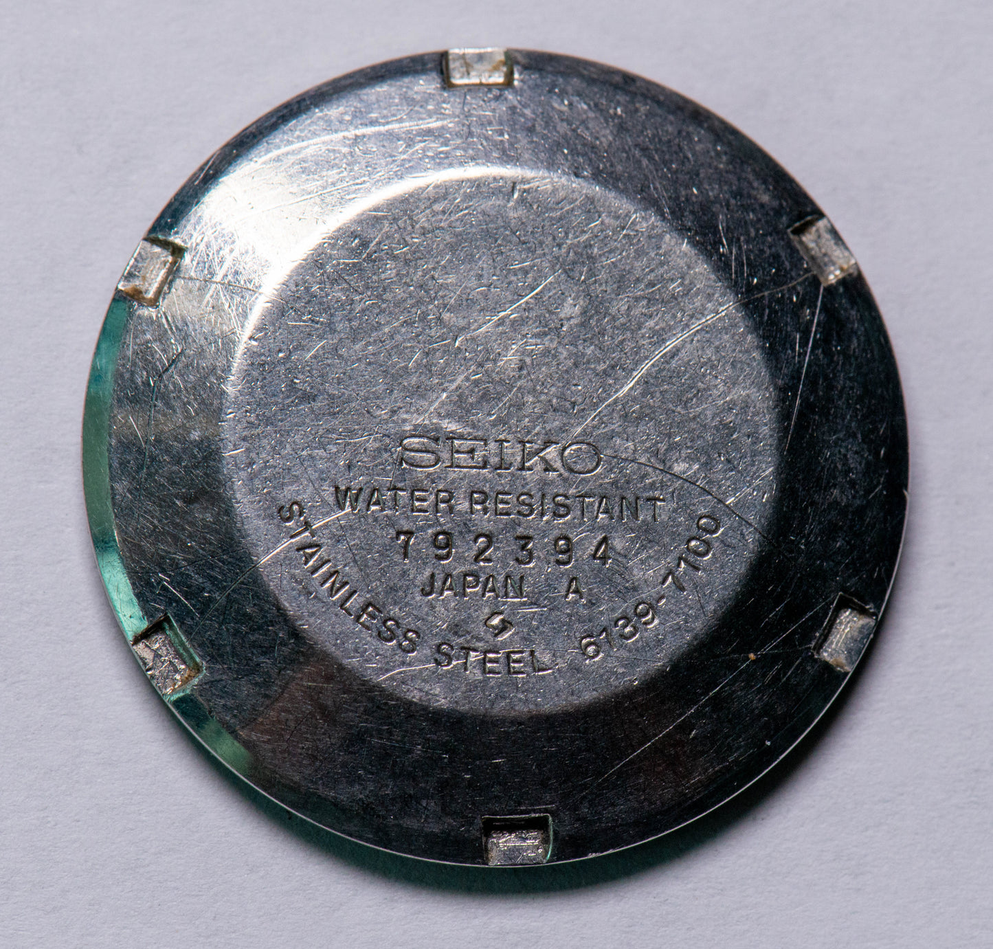 Seiko 6139B 7100 Watch Case Back
