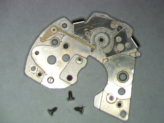 Seiko 6139A 112523 Barrel and train wheel bridge w/screws