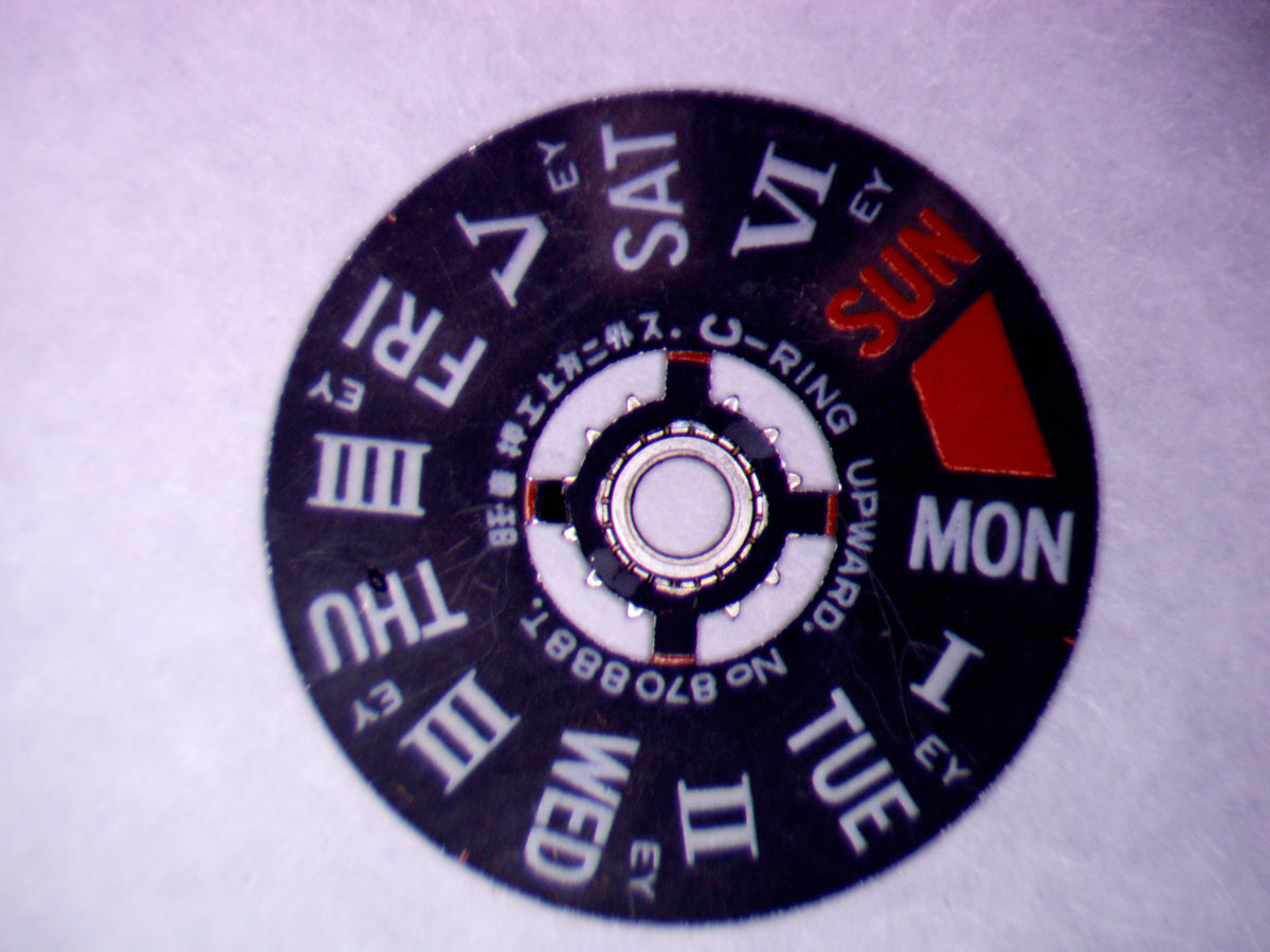 Seiko 6139A/B 870888 Day star with dial disk EY