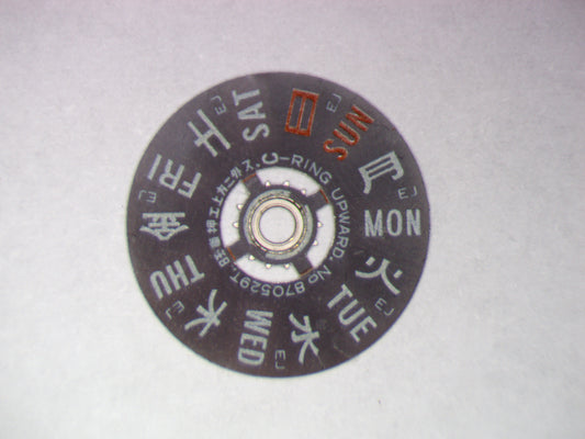 Seiko 6139B 870529 Day star with dial disk EJ