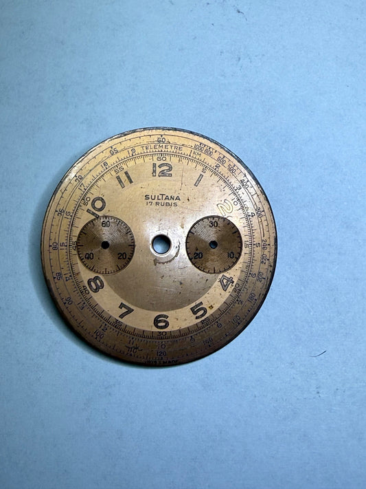 Landeron 48 Sultana Dial, 34.0mm