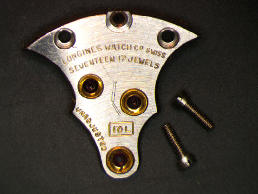 Longines 10L 0110 Train Wheel Bridge w/screws