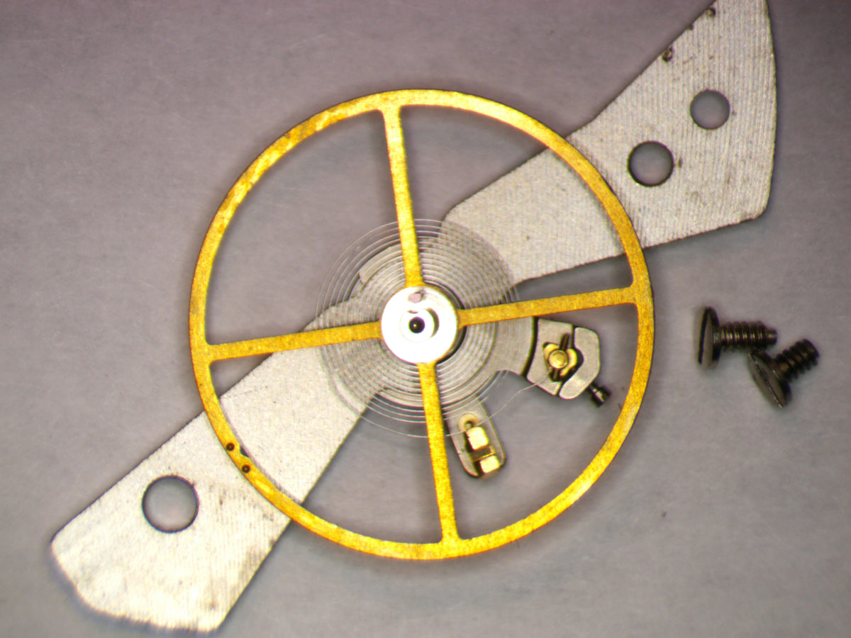 Seiko 6139A/B 310611 Balance Complete w/cock w/screws