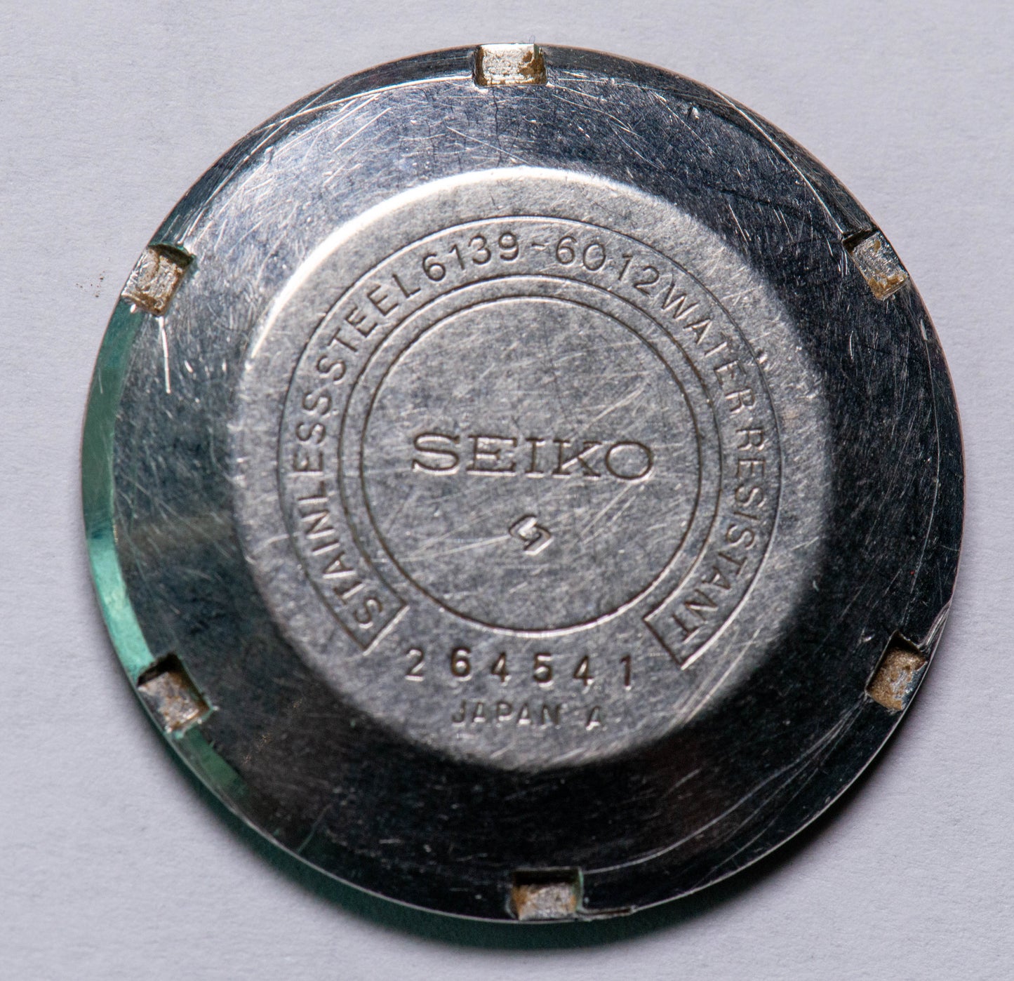 Seiko 6139B 6012 Watch Case Back
