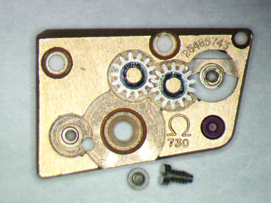 Omega 730 1001 Barrel bridge w/winding wheels w/screws