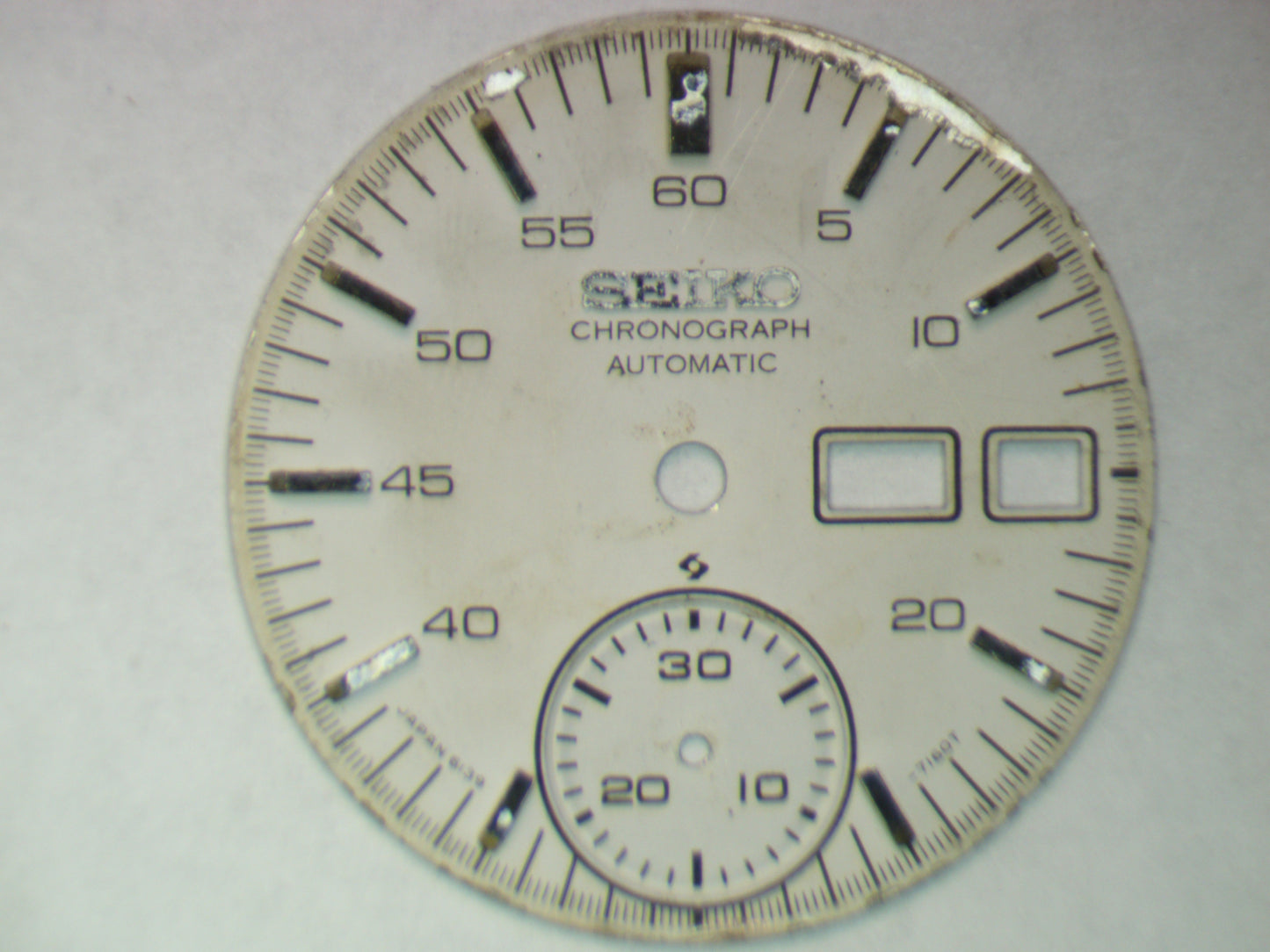 Seiko 6139/A/B Dial, no dial feet