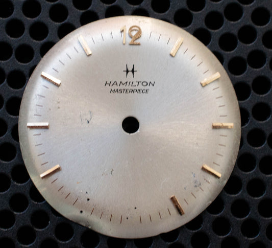 Hamilton 736 Masterpiece Dial, bent 26.6mm