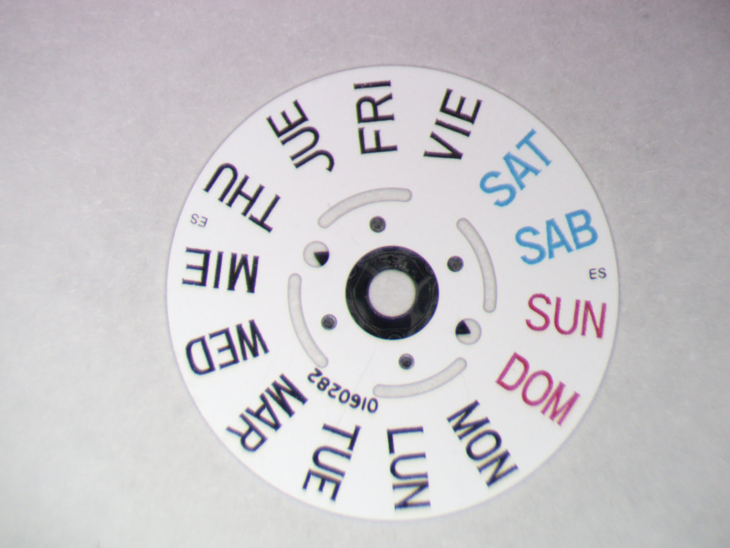 Seiko 4R36 0160242 Day star with dial disk