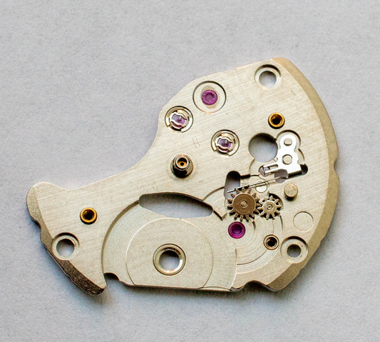 Seiko NH36/36A 0114183 Barrel and train wheel bridge  w/screws